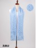 Flower Cut-Out Lace Design Scarf 